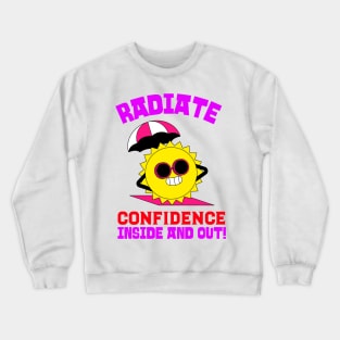 Beauty bloggers inner and outer confidence Crewneck Sweatshirt